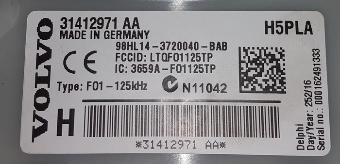 31412971AA CEM VOLVO S60 2013Y R5F64525KFD FULL.rar